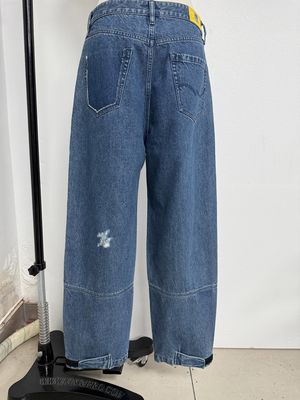 Phong thêu chính xác cao nguyên bản đáy denim cho một thiết kế nổi bật độc đáo