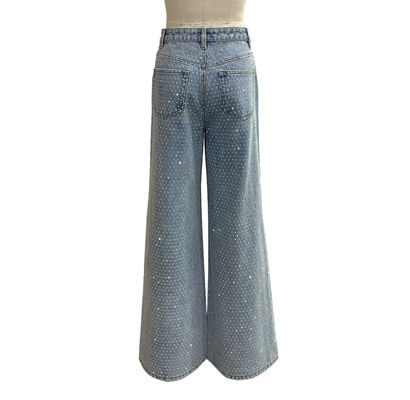 Đá râm rực rỡ trang trí Denim đáy cho một cái nhìn quyến rũ và bắt mắt